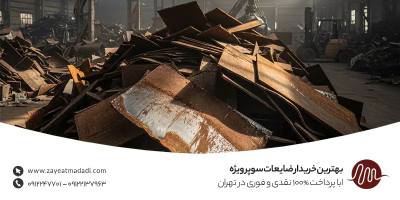 خریدار ضایعات سوپر ویژه تهران | تسویه نقدی و فوری + قیمت1404 بهترین خریدار ضایعات سوپر ویژه